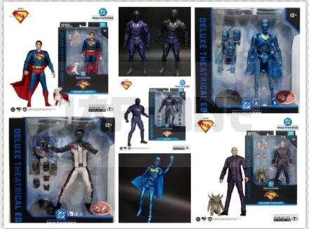 Dc Theatrical Dlx Superman Movie Asst 7Inch Af Set (6)