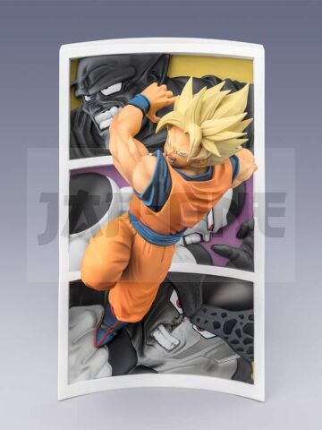 Dragon Ball Z Super Saiyan Son Goku Trail Of Battles Figuarts Zero 22 Cm
