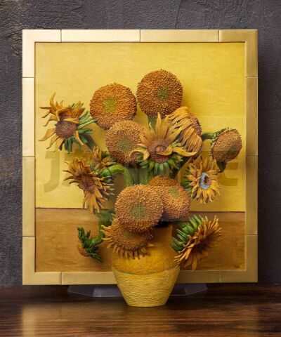 Table Museum Sunflowers By Van Gogh Figma Af 14 Cm
