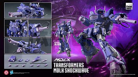 Transformers Mdlx Shockwave Action Figura