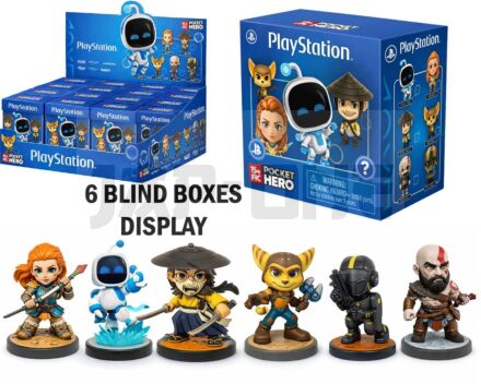 Sony Playstation - All Stars Hero - Blind Box Counter Display (6)