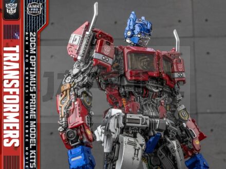 Transformers Bumblebee Movie Optimus Prime Earth Mode Amk Pro Model Kit