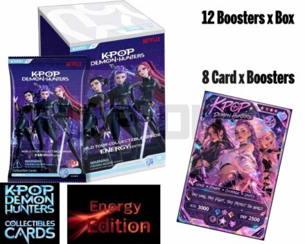 Kayou - K-Pop Demon Hunters - Energy Edition - Collectible Cartes Booster Box (12)