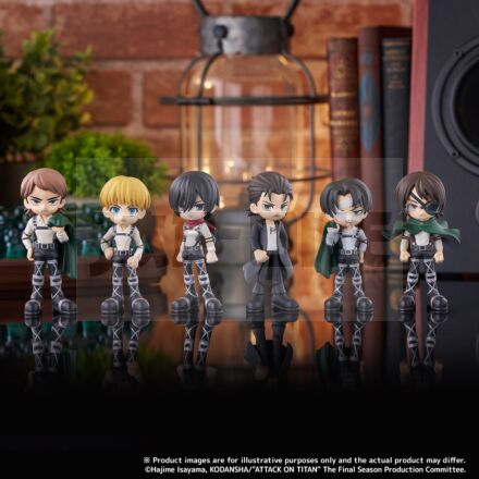 Attack On Titan Palverse Mini Figurine Set (6)