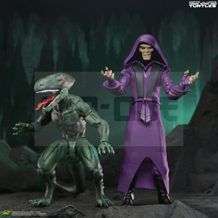 Tmnt Mirage Comics Daimyo Orkai & Raptor Action Figurine