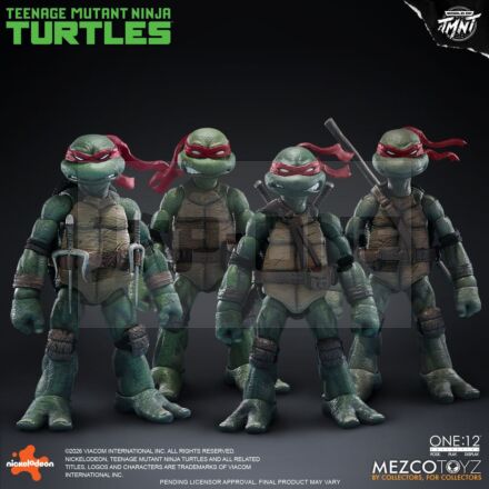One 12 Collective Teenage Mutant Ninja Turtles Figurines Box Set