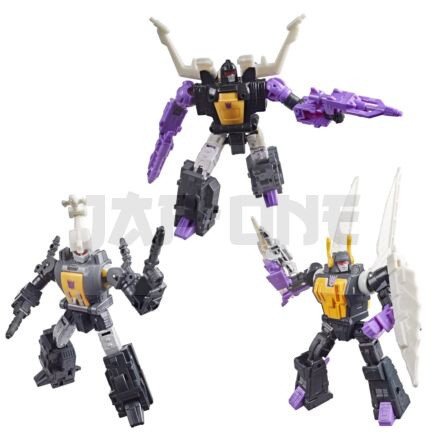 Transformers The Movie Mtmte Insecticons Bombshell Shrapnel And Kickback Action Figuras