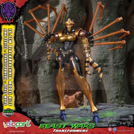 Transformers Beast Wars Amk Blackarachnia Mk