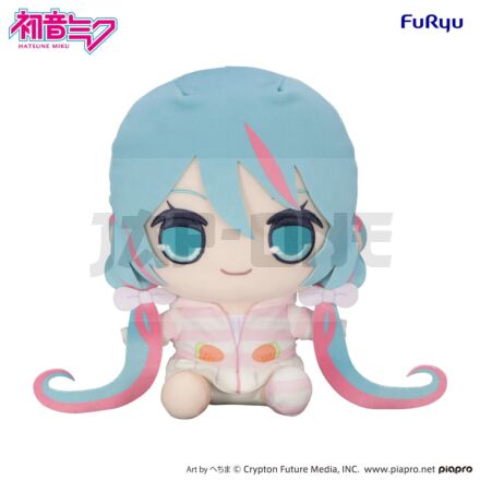 Hatsune Miku Rabbit Ear Hood Pajama Kyurumaru Big Plush