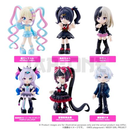 Needy Girl Overdose Palverse Mini Figur Set (6)