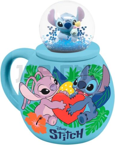 Lilo & Stitch Love Snowglobe Mug