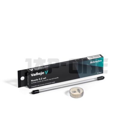 Airbrush Parts 90011 0.2 Complete Needle + Nozzle/Needle Cap Set Innovator & Profinish Only