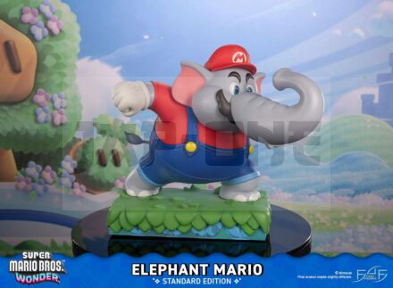 Super Mario Bros Elephant Mario Resin Statue