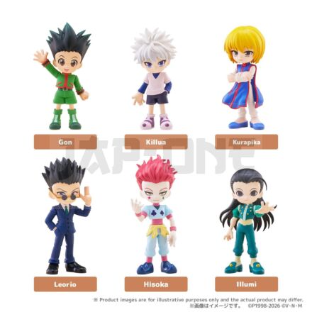 Hunter X Hunter Vol. 1 Palverse Mini Figura Set (6)
