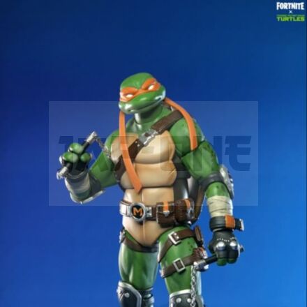 Teenage Mutant Ninja Turtles Fortnite Michelangelo Action Figurine