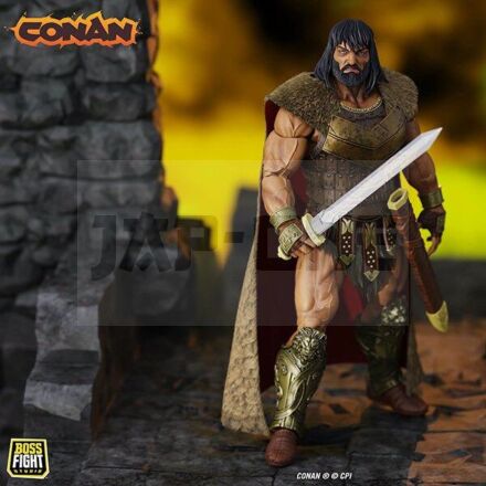 Conan - King Conan Ruler Of Aquilonia H.A.C.K.S. 1:12 Action Figurine