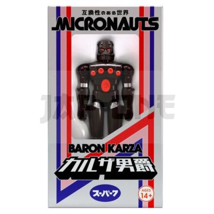 Micronauts W05 Baron Karza Sdcc/Japanese Box Reaction+ Figurine