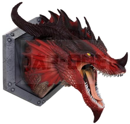 Dungeons & Dragons Replicas Of The Realms Red Dragon 12 Inches Trophy Plaque