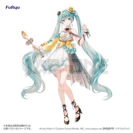 Hatsune Miku X Tirol Choco Collaboration Coffee Nougat Another Color Figurine