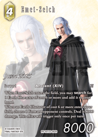 Final Fantasy Tcg Jun 187 - De (Emet-Selc