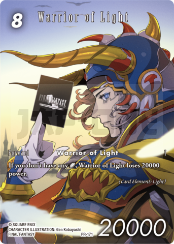 Final Fantasy Tcg - October 2025 B: Warrior Of Light - Pr171 - En