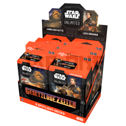Ffg - Star Wars: Unlimited - A Lawless Time Spotlight Deck Display (6 Decks) - De