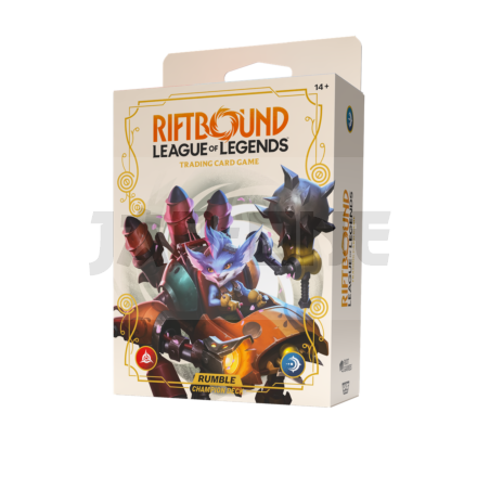 Riftbound: League Of Legends Tcg - Spiritforged Champion Deck - Rumble Display (4 Decks) - En
