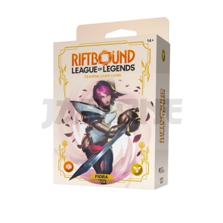 Riftbound: League Of Legends Tcg - Spiritforged Champion Deck - Fiora Display (4 Decks) - En