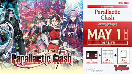 Cardfight!! Vanguard - Vge-Dz-Bt13 Parallactic Clash Sneak Preview Kit - En