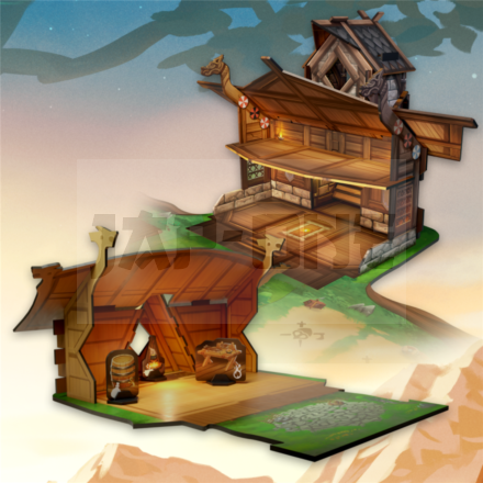 Valheim - Wooden House - Dice Tower Upgrade