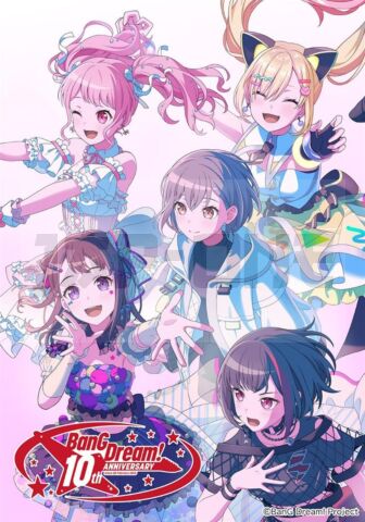 Bushiroad Trading Card Collection Clear Bang Dream! 10Th Anniversary Vol.1 Display (20 Packs) - Jp