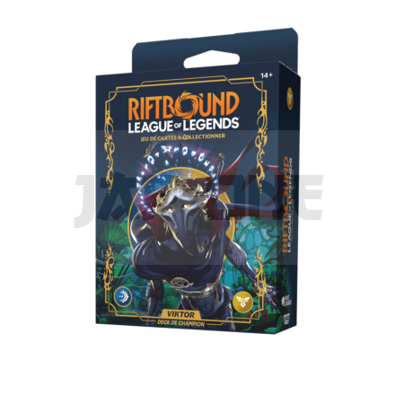 Riftbound: League Of Legends Tcg - Set One: Origins Champion Deck - Viktor Display (4 Decks) - Fr