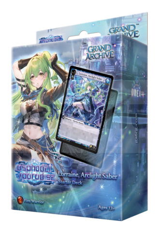 Grand Archive Tcg: Lorraine, Arclight Saber Starter Deck Display (8 Decks) - En