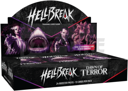 Hellbreak Tcg - Dawn Of Terror Booster Box (24 Packs) - En