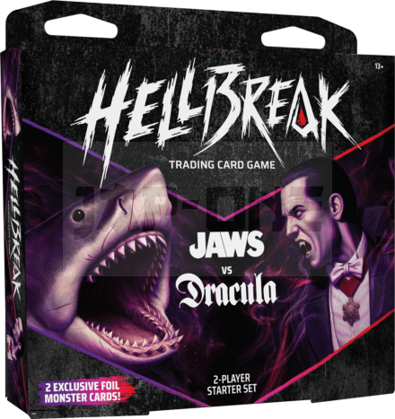 Hellbreak Tcg - Dawn Of Terror 2 Player Starter "Jaws Vs Dracula" - En