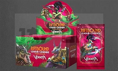 Riftbound: League Of Legends Tcg - Vendetta Booster Display (24 Packs) - Fr