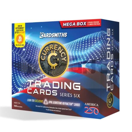 Cardsmiths Currency Trading Cards — Series 6 (America250™ Edition) Mega Box Inner Case Of 6 - En