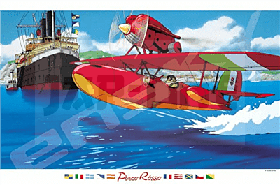Porco Rosso - Jigsaw Puzzle (1000 Pieces) - Savoia In The Sky
