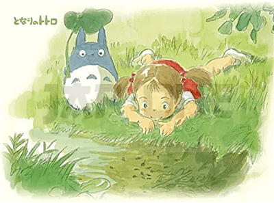 My Neighbor Totoro - Jigsaw Puzzle (150 Pieces) & Easel - By The Little Stream