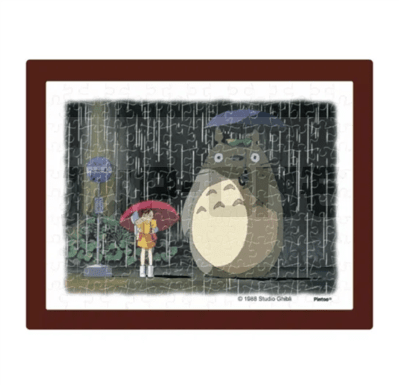 My Neighbor Totoro - Jigsaw Puzzle (150 Pieces) & Easel - Bus Stop