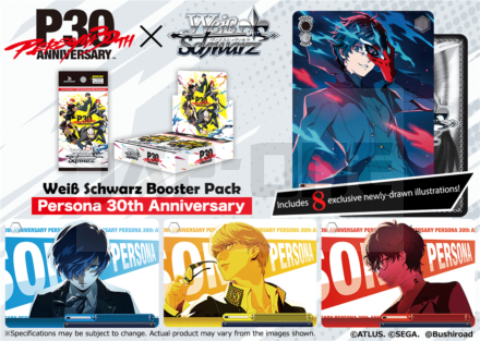 Weiss Schwarz - Persona 30Th Anniversary Booster Display (10 Packs) - En