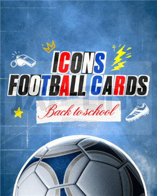 Mini Box Display Icons Football Carte — Back To School 5Th Edition (10 Cartas) - Club Legacyz