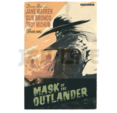 Spooktacular Mask Of The Outlander Playing Cards - En