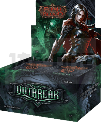 Flesh & Blood Tcg - Outbreak Booster Display (24 Packs) - En