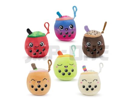 Kawaii - Bubble Tea - Assortiment De 12 Plushs 6 Modèles - 10Cm