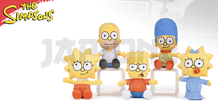 Les Simpsons - Assortiment De 24 Peluches - 5 Modèles - 30Cm