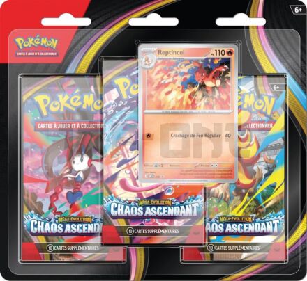 Pokémon Me04 : Pack 3 Boosters Fr