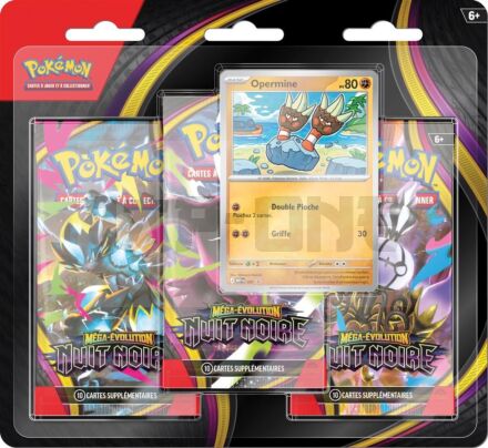 Pokémon Me05 : Pack 3 Boosters Fr