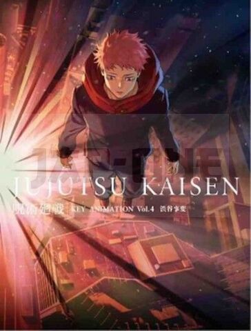 JUJUTSU KAISEN KEY ANIMATION VOL. 4 (ARTBOOK VO JAPONAIS)