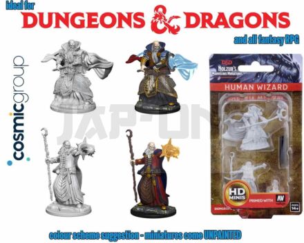 D&D Nolzur'S Marvelous Miniatures - Human Male Wizard